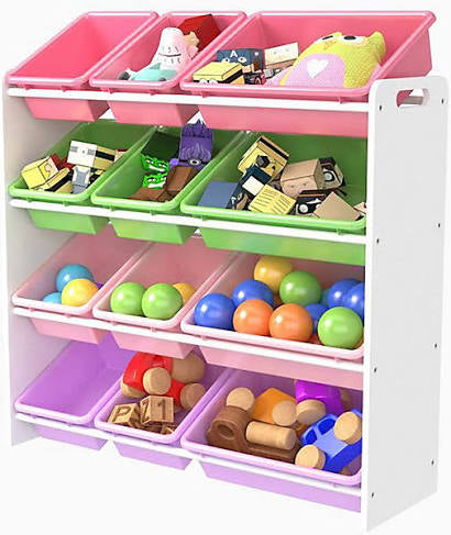 Kids' Toy Storage Organizer Rack